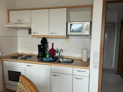 Küche/Küchenzeile in der Unterkunft Apartment 519