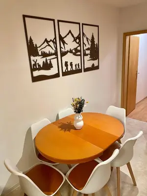 Ein Sitzbereich in der Unterkunft Kaiserstube1