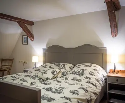 Ein Bett oder Betten in einem Zimmer der Unterkunft Alte Lateinschule