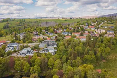 Naturlandschaft in der Nähe der Ferienwohnung