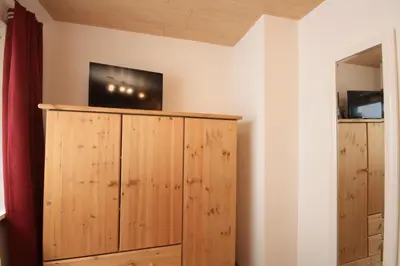 TV/Unterhaltungsangebot in der Unterkunft Ferienwohnung Hexenbaude