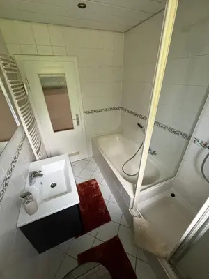 Ein Badezimmer in der Unterkunft Kontinental B