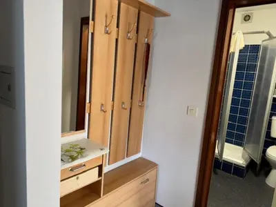 Ein Badezimmer in der Unterkunft Terrassenappartment im Harz