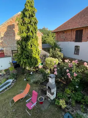 Ein Garten an der Unterkunft Feriendomizil bei Barbara