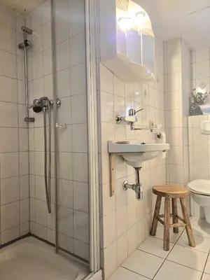 Ein Badezimmer in der Unterkunft Ferienhaus Bärbel