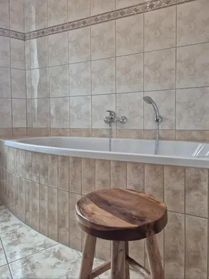 Ein Badezimmer in der Unterkunft Ferienhaus Bärbel
