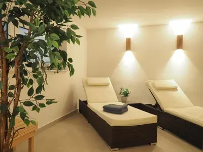 Ein Bett oder Betten in einem Zimmer der Unterkunft Ferienwohnung BergTräumchen mit Sauna und Balkon