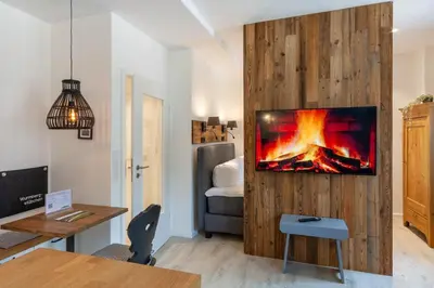 TV/Unterhaltungsangebot in der Unterkunft Ferienwohnung Wurmbergstübchen an der Wurmbergseilbahn