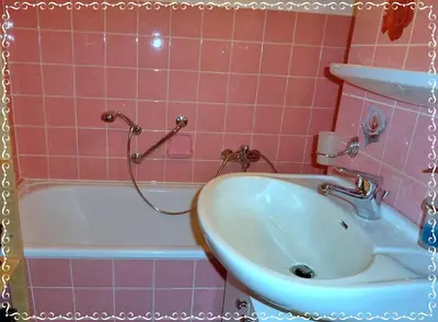 Ein Badezimmer in der Unterkunft Ferienwohnung Bad Harzburg