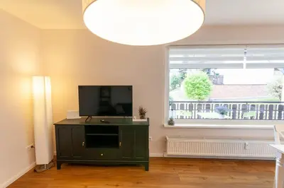 TV/Unterhaltungsangebot in der Unterkunft Ferienwohnung Bergfreude mit Balkon