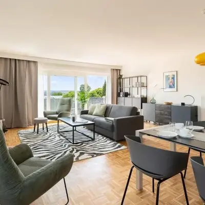Ferienwohnung Ausblick