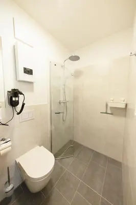Ein Badezimmer in der Unterkunft Harz-Eleganz Haus f mit 3 Appartments