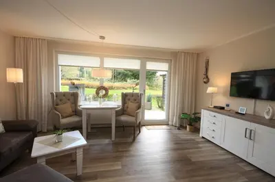 TV/Unterhaltungsangebot in der Unterkunft Ferienwohnung Bergparadies mit Terrasse
