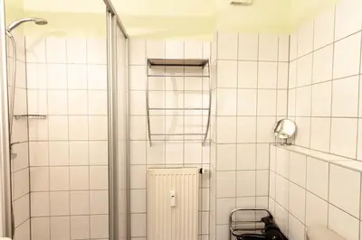 Ein Badezimmer in der Unterkunft Apartment an der Wurmbergseilbahn mit Balkon