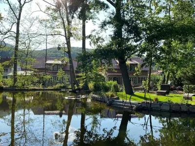 Naturlandschaft in der Nähe des Ferienhauses