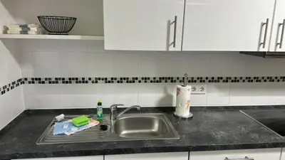 Küche/Küchenzeile in der Unterkunft Ferienhaus Ruhepol