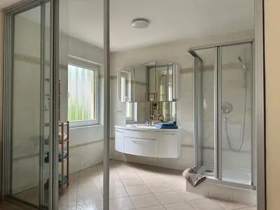 Ein Badezimmer in der Unterkunft Magdalena Apartments 5