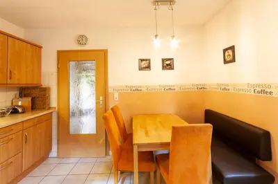 Küche/Küchenzeile in der Unterkunft Ferienhaus Huckla