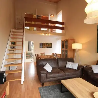 Ferienwohnung Bodefall mit Balkon