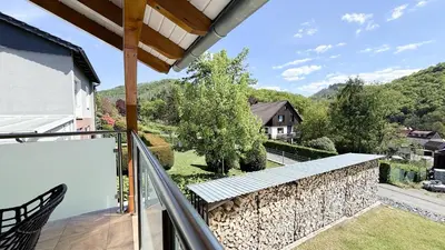 Naturlandschaft in der Nähe der Villa