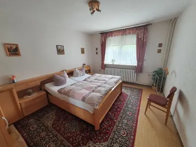 Ein Bett oder Betten in einem Zimmer der Unterkunft Ferienhaus 