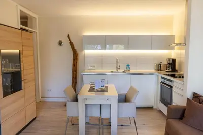 Küche/Küchenzeile in der Unterkunft Ferienwohnung Mauna Kea