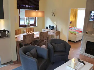 Ein Bett oder Betten in einem Zimmer der Unterkunft Bocksbergblick Ausspann