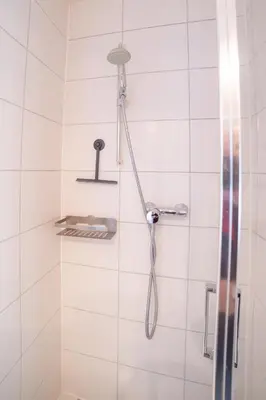 Ein Badezimmer in der Unterkunft 3 Zimmer Ferienwohnung Harter Brocken