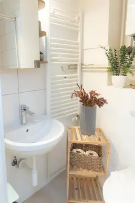 Ein Badezimmer in der Unterkunft 3 Zimmer Ferienwohnung Harter Brocken