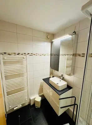 Ein Badezimmer in der Unterkunft Harz Flair Schierke