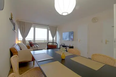 TV/Unterhaltungsangebot in der Unterkunft Apartment Bergblick mit Schwimmbad & Sauna