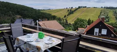Naturlandschaft in der Nähe der Ferienwohnung