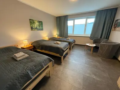 Ein Bett oder Betten in einem Zimmer der Unterkunft Monteurzimmer Goslar