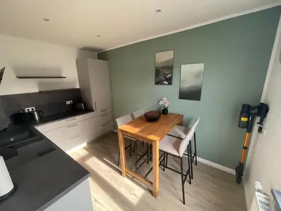 Küche/Küchenzeile in der Unterkunft Cottage Cozy Gästehaus