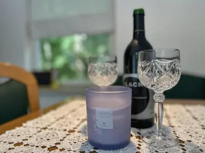 Getränke in der Unterkunft Königspfalzblick