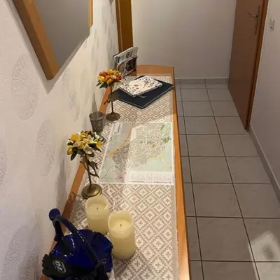 Ein Badezimmer in der Unterkunft Harz und Gemütlich