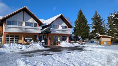 Hotel St Hubertus Wienrode im Winter
