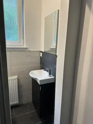 Ein Badezimmer in der Unterkunft Kontinental A