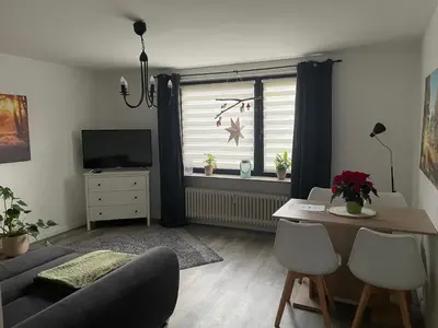 TV/Unterhaltungsangebot in der Unterkunft Ferienwohnung Appartement am Wildpark Bad Harzburg