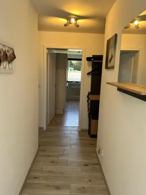 Küche/Küchenzeile in der Unterkunft Ferienwohnung Appartement am Wildpark Bad Harzburg