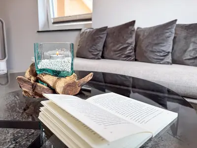 Ein Sitzbereich in der Unterkunft WILD&COZY Ferienhaus mit 160m2, Garage und 2 Bäder