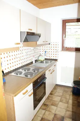 Küche/Küchenzeile in der Unterkunft Haus Sieber