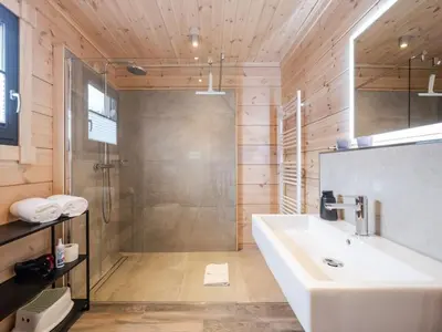 Grundriss der Unterkunft Bergwaldchalet Wellness 5