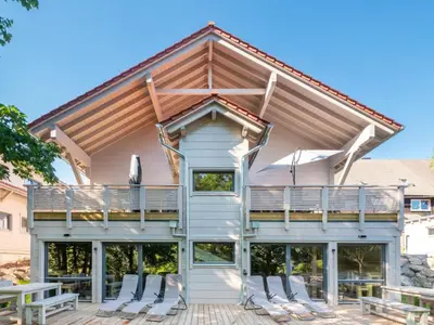Grundriss der Unterkunft Bergwaldchalet Wellness 6