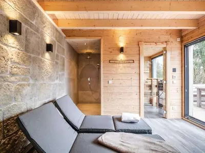 Grundriss der Unterkunft Bergwaldchalet Wellness 6