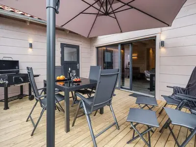 Grundriss der Unterkunft Bergwaldchalet Wellness 6