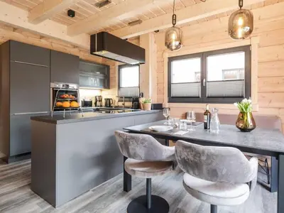 Grundriss der Unterkunft Bergwaldchalet Wellness 6