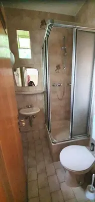 Ein Badezimmer in der Unterkunft Ferienwohnungen Kempe - Hauptstraße