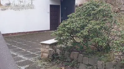Ein Garten an der Unterkunft Erholungsoase am Rand des Harzes - Ferienwohnung