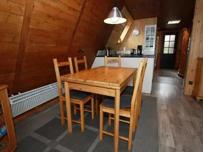 Küche/Küchenzeile in der Unterkunft Ferienhaus mit Terrasse, Haustierfrei
